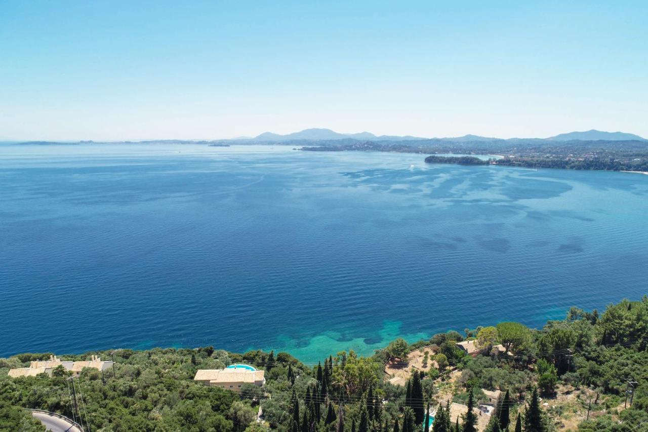Adriana Sea View Villa Ipsos Luaran gambar