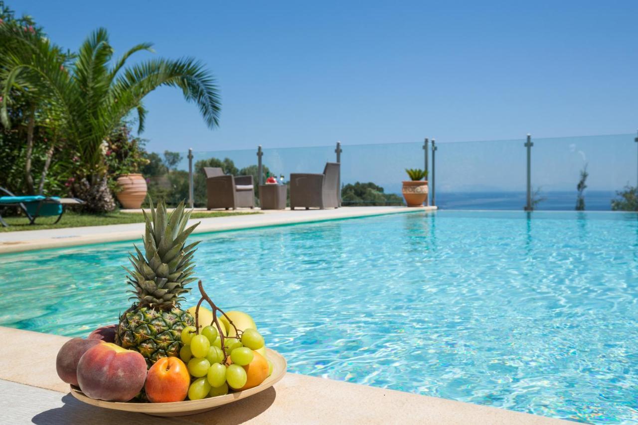 Adriana Sea View Villa Ipsos Luaran gambar