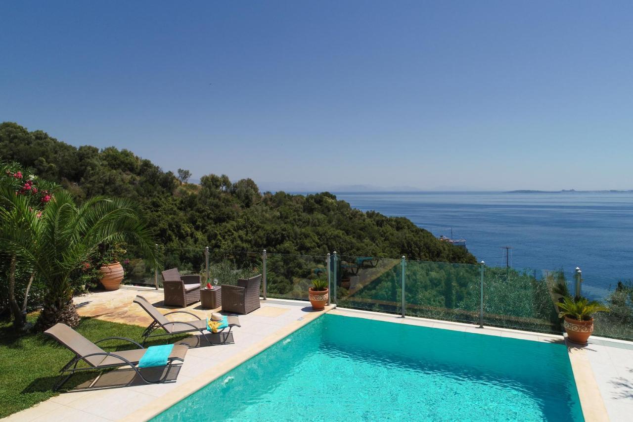 Adriana Sea View Villa Ipsos Luaran gambar