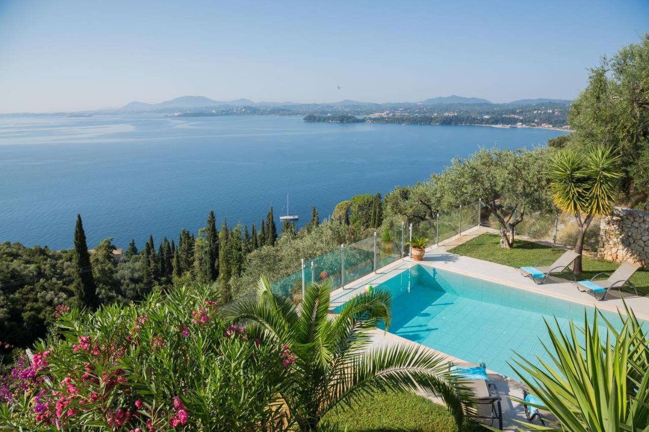 Adriana Sea View Villa Ipsos Luaran gambar