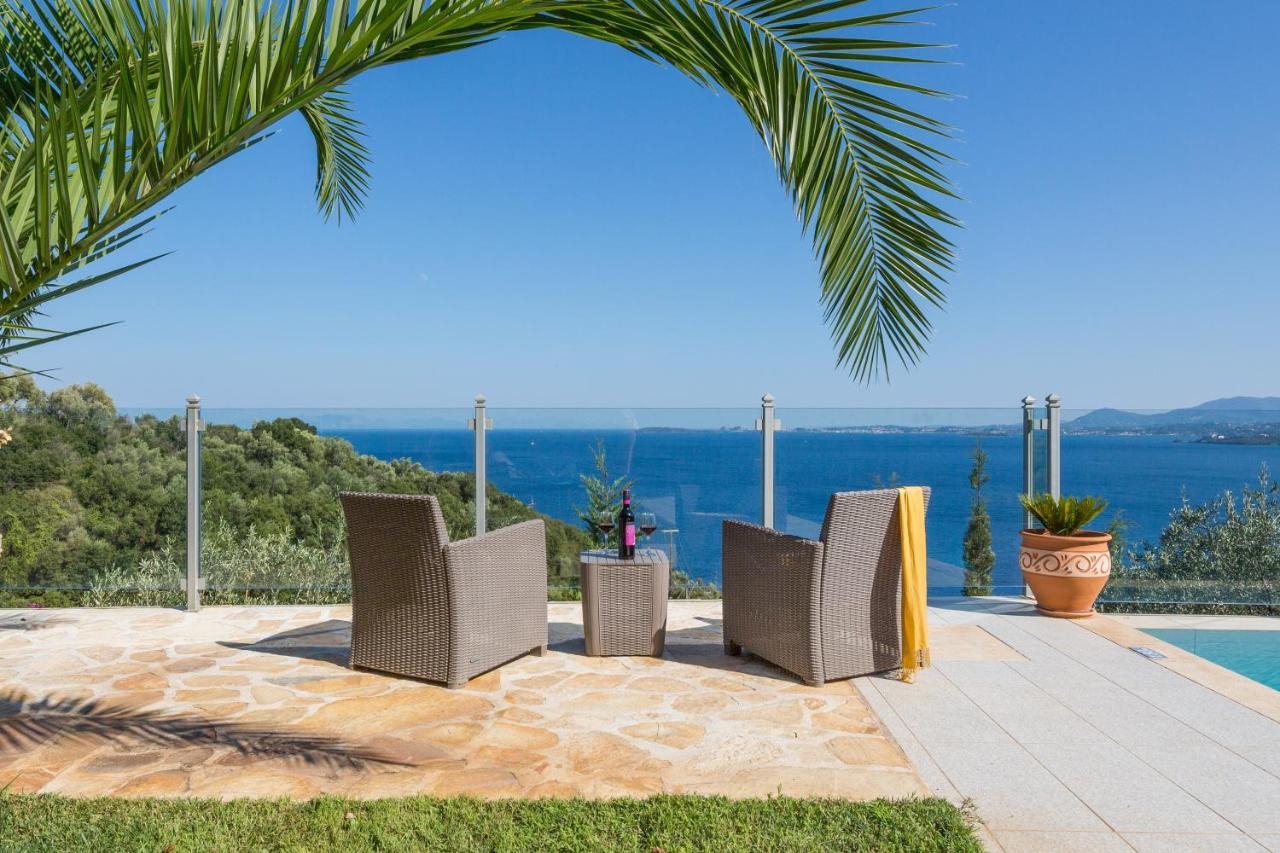 Adriana Sea View Villa Ipsos Luaran gambar