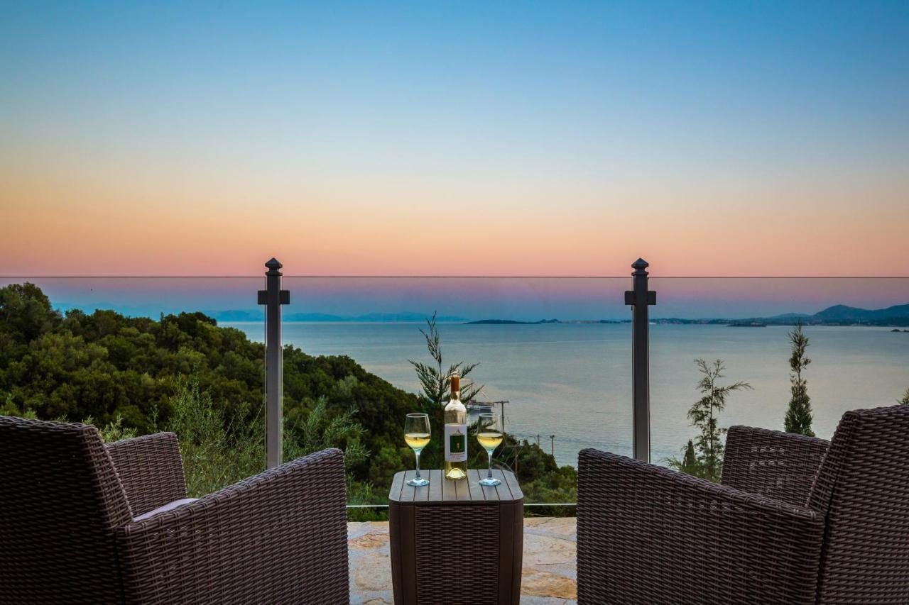 Adriana Sea View Villa Ipsos Luaran gambar