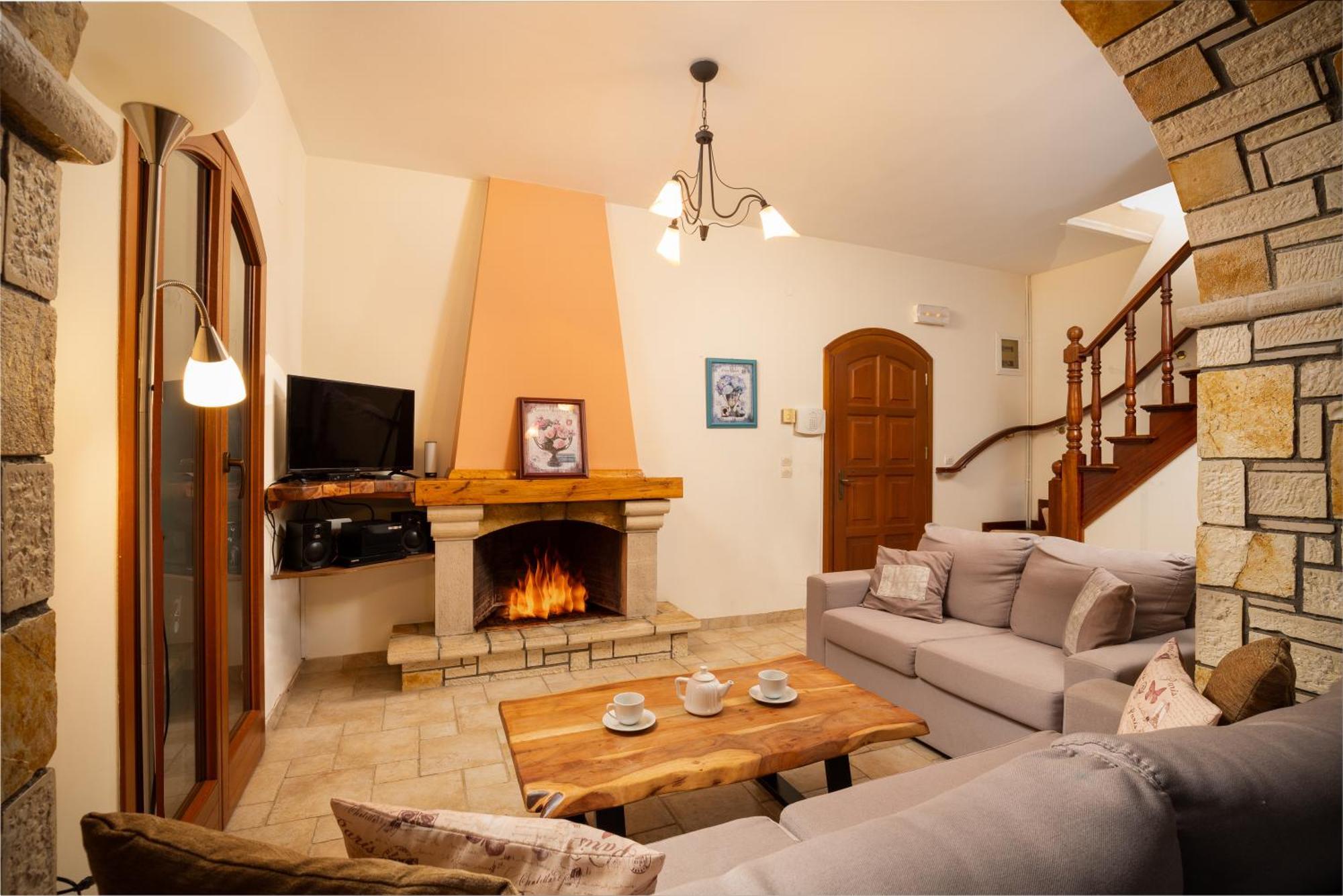 Adriana Sea View Villa Ipsos Luaran gambar