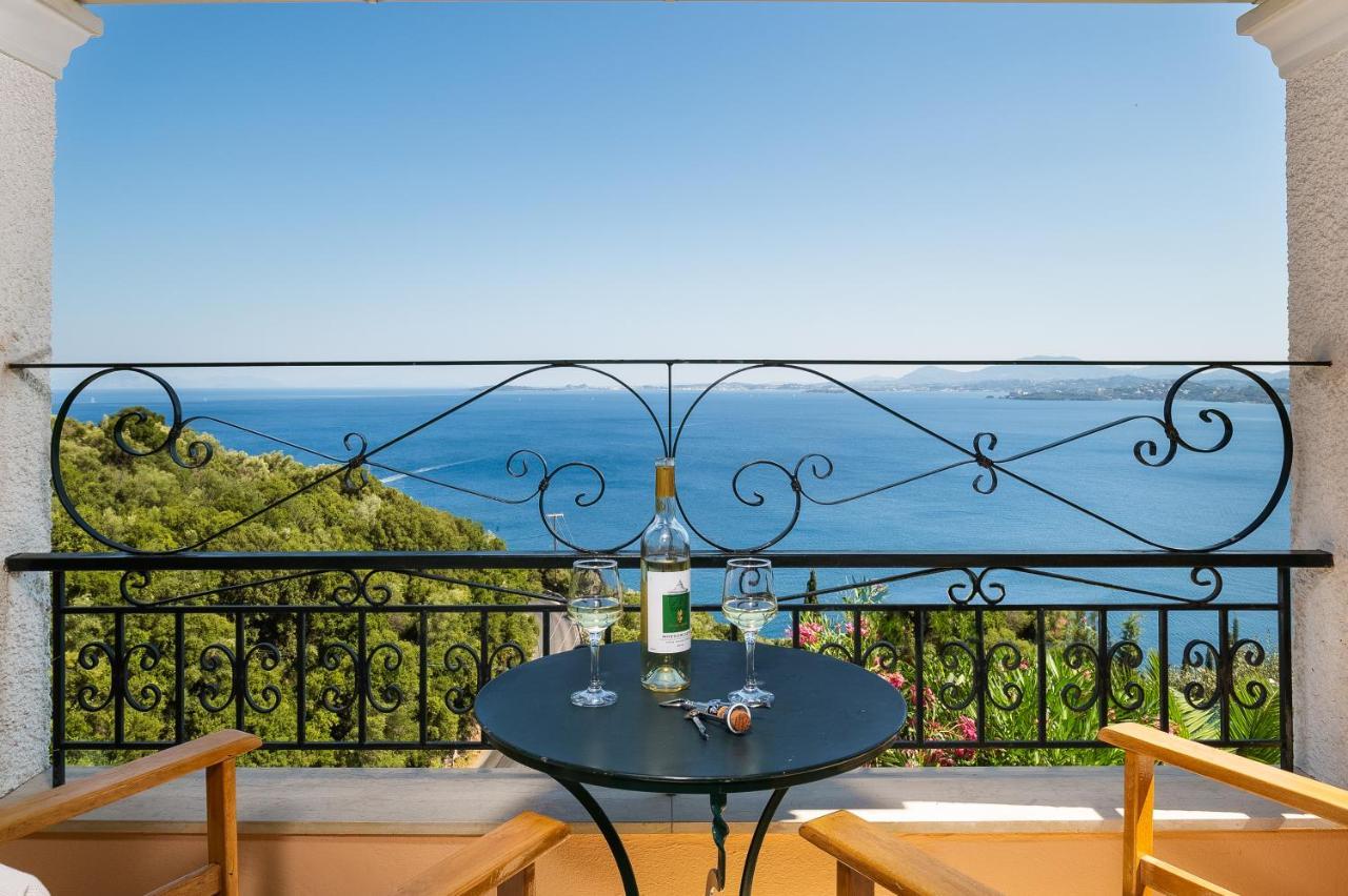 Adriana Sea View Villa Ipsos Luaran gambar