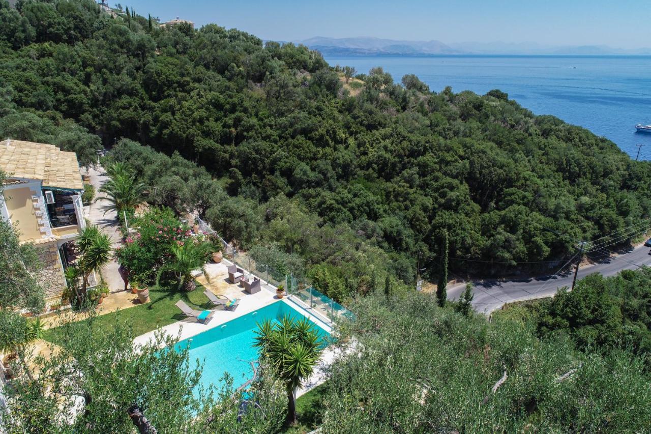 Adriana Sea View Villa Ipsos Luaran gambar